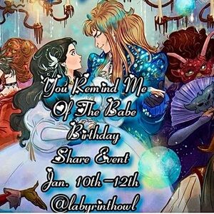 PARTICIPANT! SEE @labyrinthowl to join in 🎂